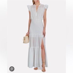 Veronica Beard Satori Eyelet Maxi Dress